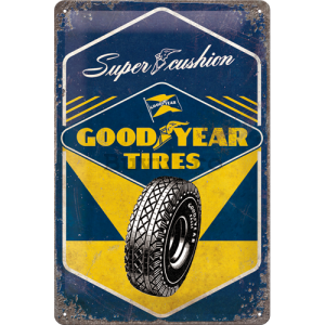 Placă metalică: Good Year Tires  - 30x20 cm