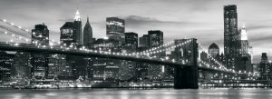 Fototapet: Brooklyn Bridge - 104x250 cm