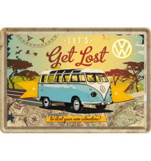 Ilustrată metalică - VW Let's Get Lost