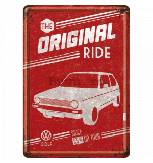 Ilustrată metalică - VW Golf (The Original Ride)