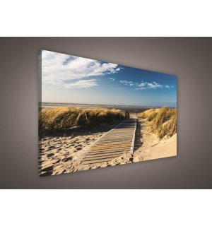 Tablou canvas: Drum spre plajă (2) - 75x100 cm