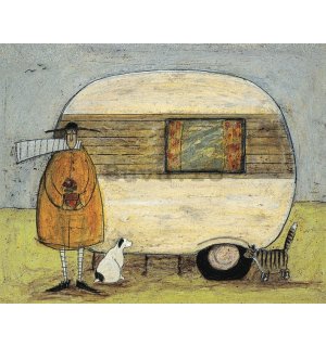 Tablou canvas - Sam Toft, Home from Home