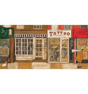 Tablou canvas - Sam Toft, On a Street Where You Live