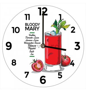 Ceas de perete: Bloody Mary - 34 cm