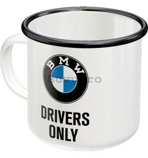 Cană metalică - BMW Drivers Only