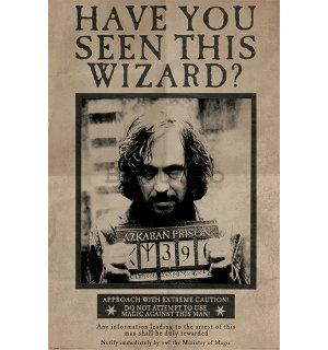 Afiș - Harry Potter (Wanted Sirius Black)