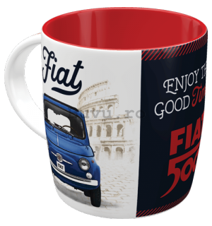Cană - Fiat 500 (Enjoy The Good Times)