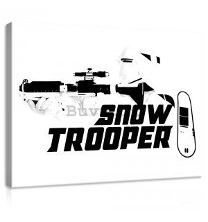 Tablou canvas: Star Wars Snow Trooper - 100x75 cm