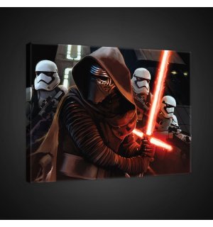 Tablou canvas: Star Wars Dark Lord Kylo Ren - 70x50 cm