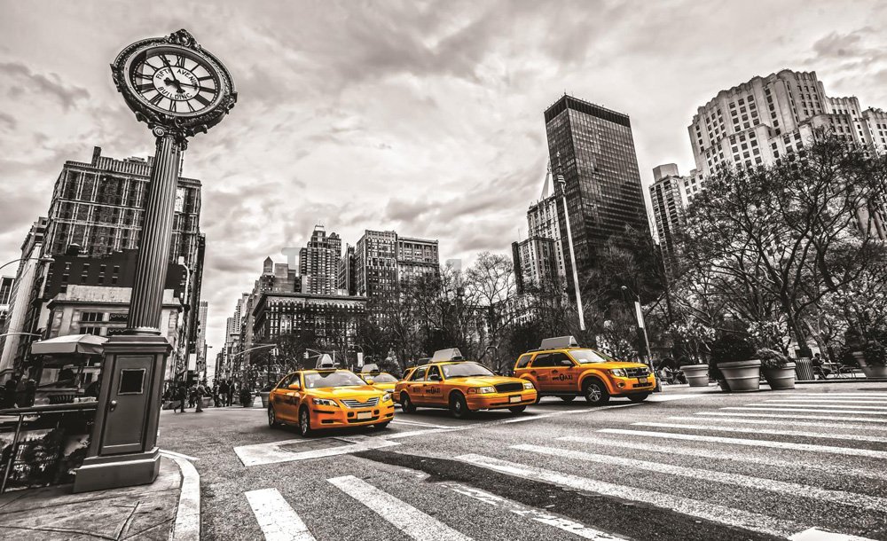 Fototapet: New York (Taxi) - 254x368 cm
