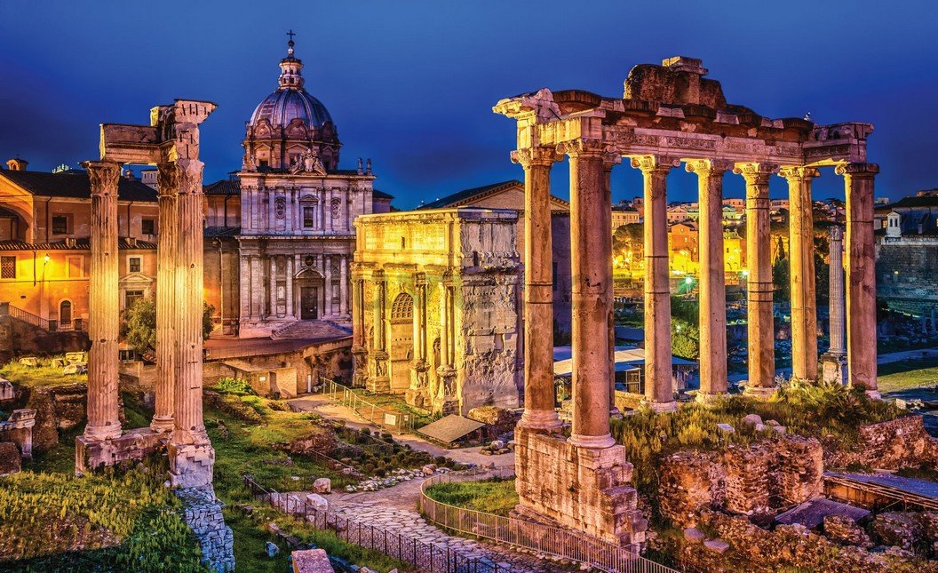 Fototapet: Roma (Monumente antice) - 254x368 cm