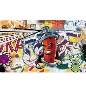 Fototapet: Graffiti (7) - 184x254 cm