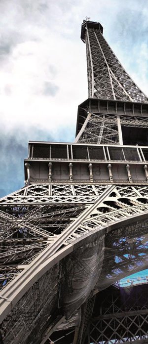Fototapet: Turnul lui Eiffel (1) - 211x91 cm