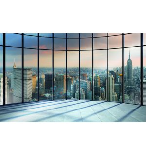 Fototapet: Vedere New York, de la fereastră - 184x254 cm
