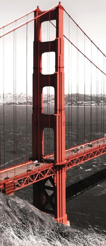 Fototapet: Golden Gate Bridge (1) - 211x91 cm