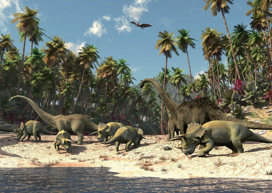 Fototapet: Dinozauri - 254x368 cm