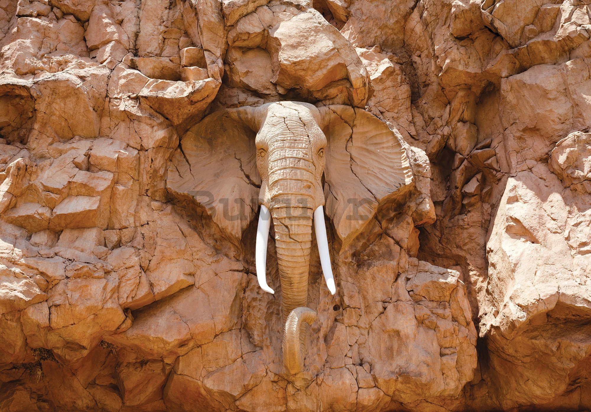 Fototapet: Elefant de argilă - 254x368 cm