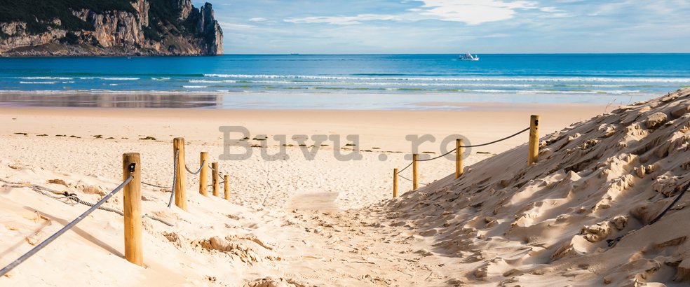 Fototapet: Plajă nisipoasă (2) - 104x250 cm