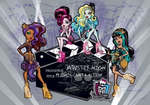 Fototapet: Monster High (4) - 184x254 cm