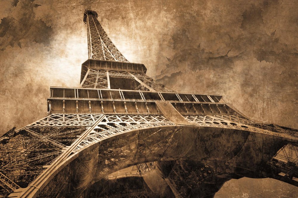 Fototapet: Turnul lui Eiffel (3) - 254x368 cm