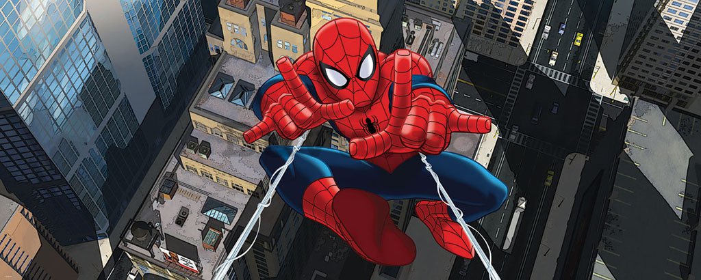 Fototapet: Spiderman (3) - 104x250 cm
