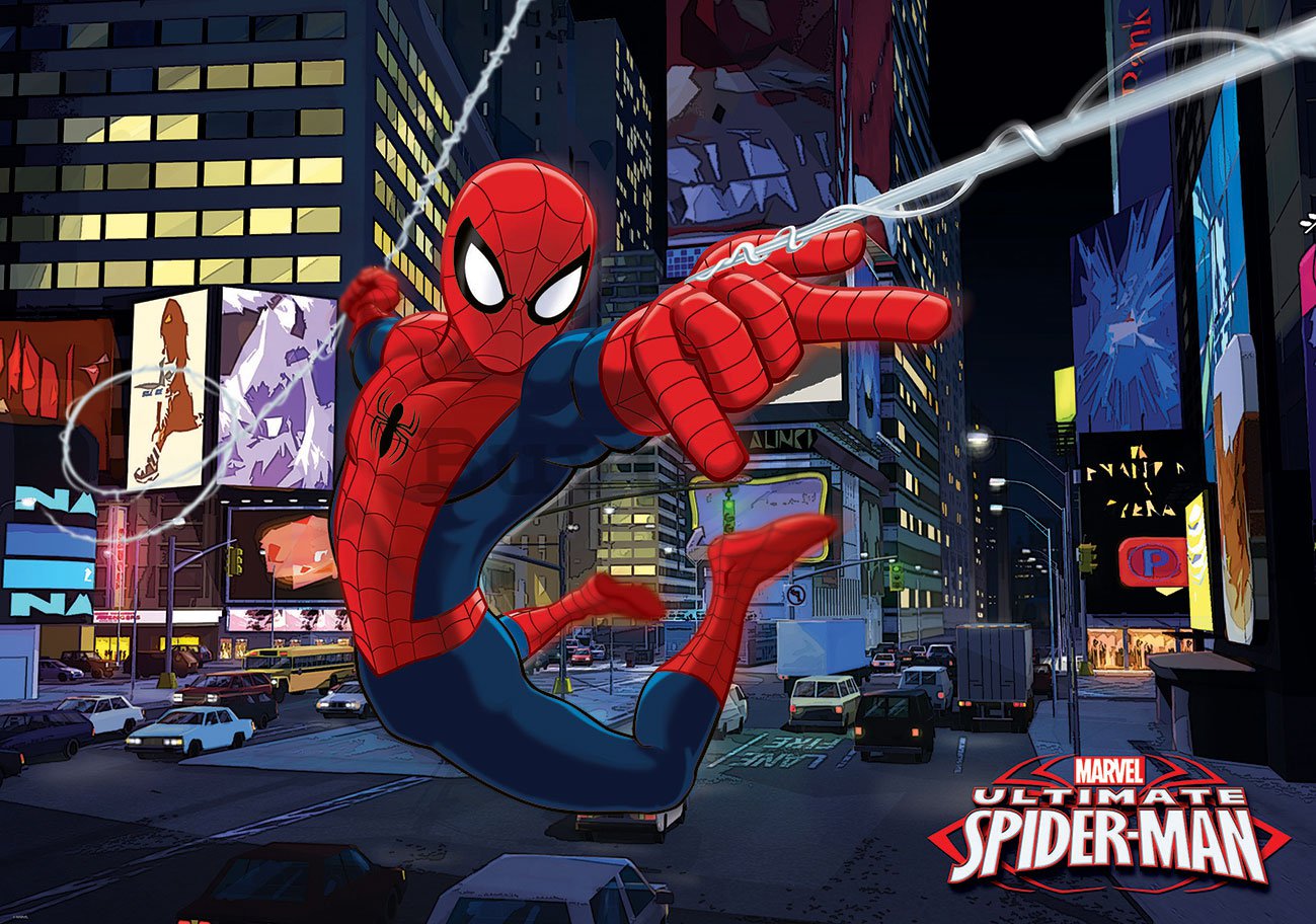 Fototapet: Ultimate Spiderman - 184x254 cm