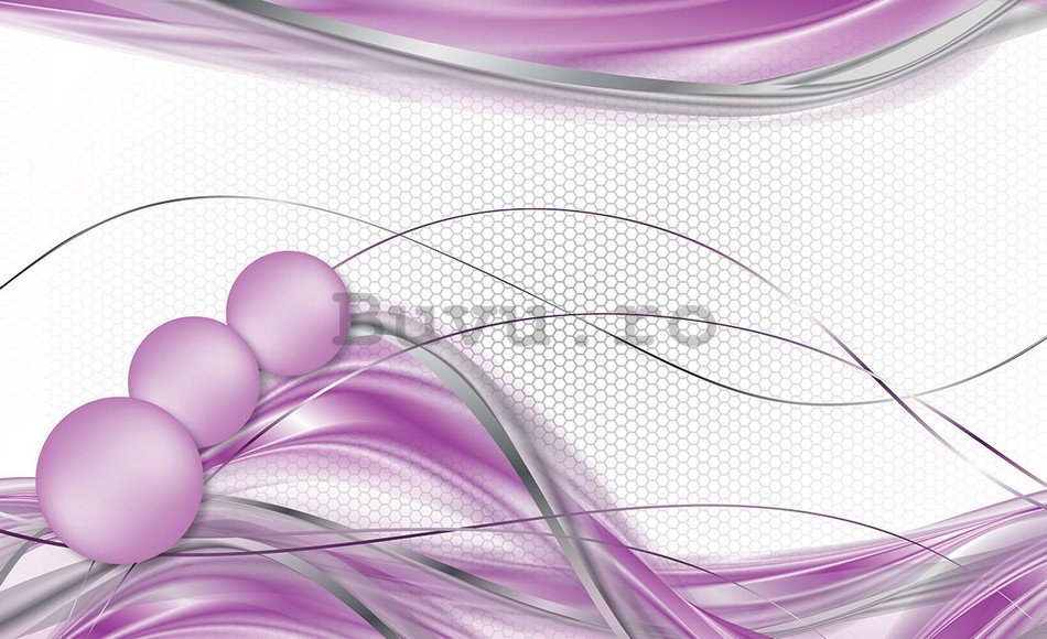 Fototapet: Abstracție violet - 184x254 cm