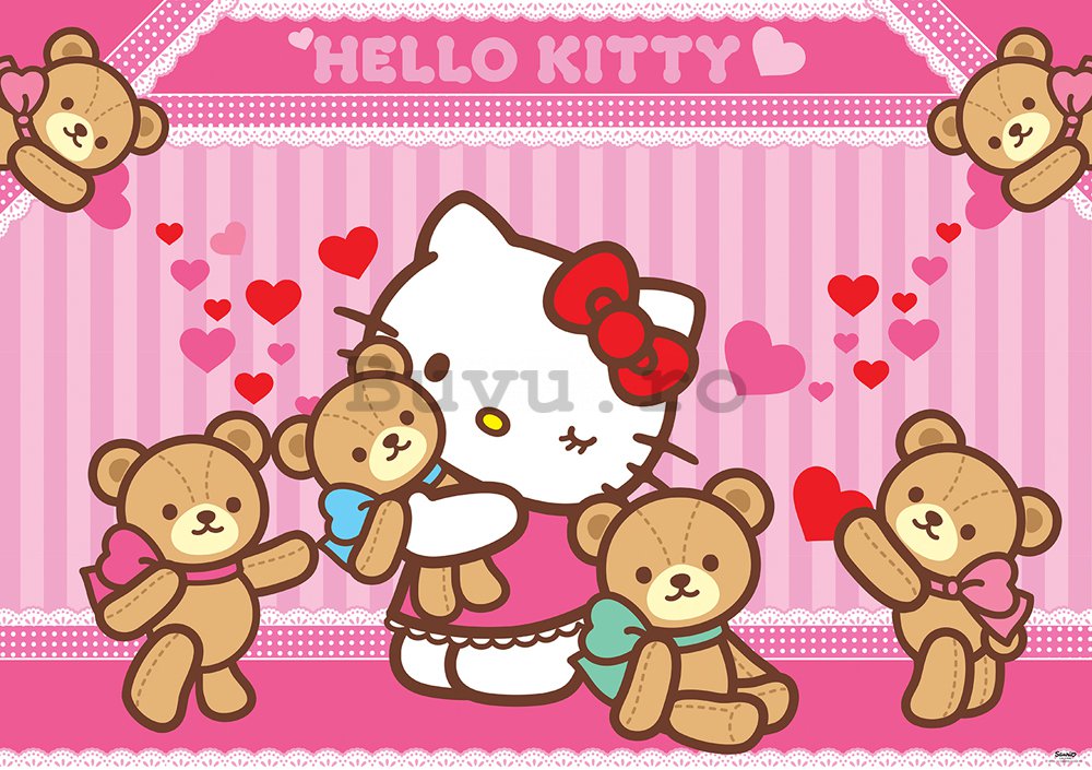 Fototapet: Hello Kitty (2) - 184x254 cm