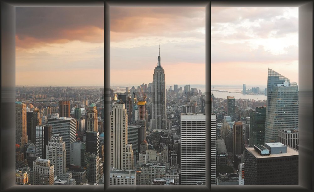 Fototapet: Vedere Manhattan, de la fereastră - 254x368 cm
