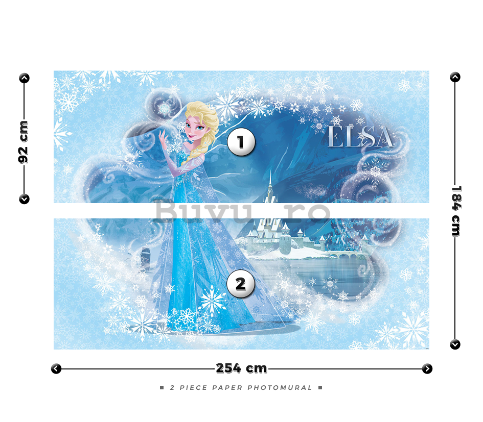 Fototapet: Elsa II (Frozen) - 184x254 cm