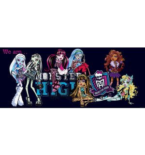 Fototapet: Monster High (5) - 104x250 cm