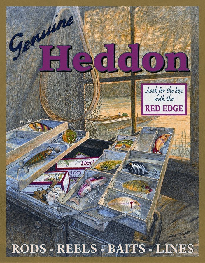 Placă metalică - Heddon