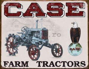 Placă metalică - Case Tractor (CC High)