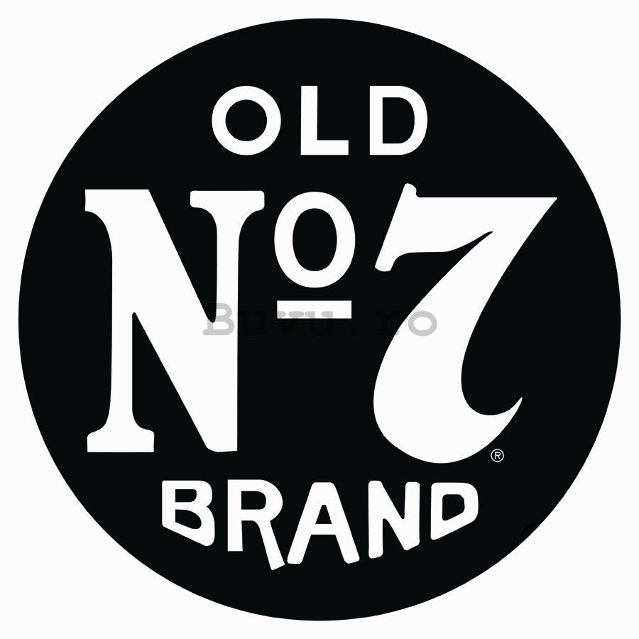 Placă metalică - Old No. 7 Brand