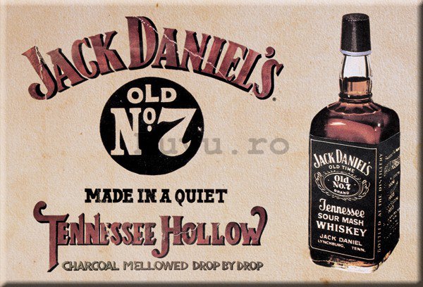 Placă metalică - Jack Daniels (Tennessee Hollow)