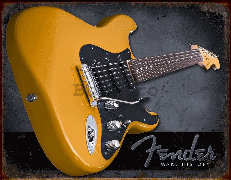 Placă metalică - Fender (Make History)
