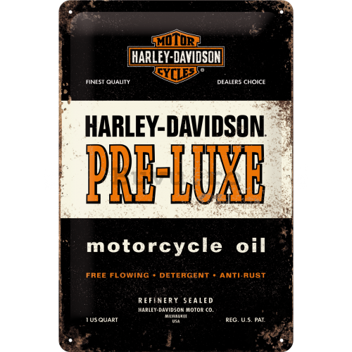 Placă metalică - Harley Davidson Pre-Luxe