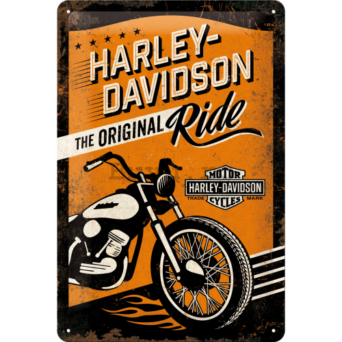 Placă metalică - Harley-Davidson (The Original Ride)