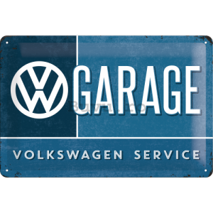 Placă metalică - VW Garage