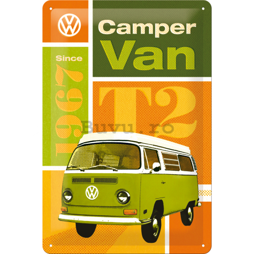Placă metalică - VW T2 (Camper Van)