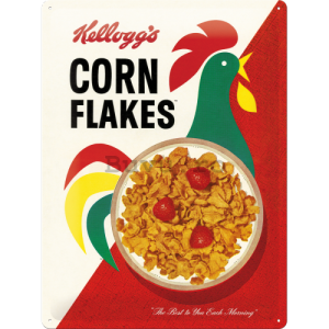 Placă metalică - Corn Flakes (Cornelius)