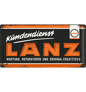 Placă metalică - LANZ (Kundendienst)