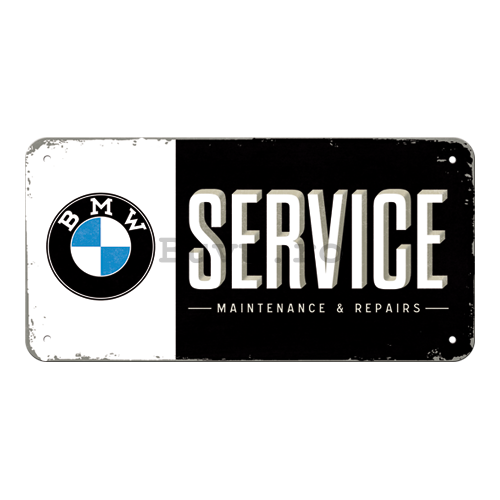 Placa metalica cu snur - BMW Service