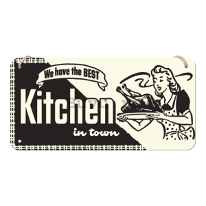 Placa metalica cu snur - Kitchen
