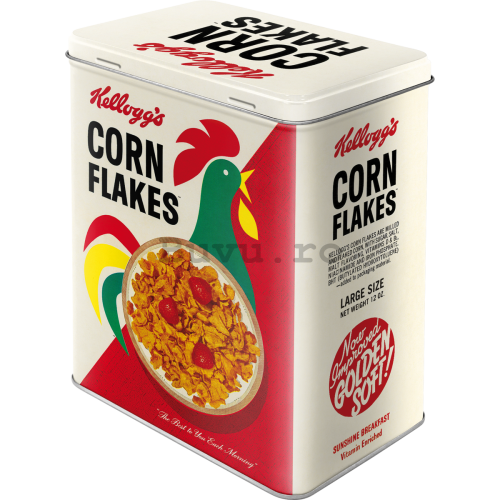Cutie metalică L - Corn Flakes (Cornelius)