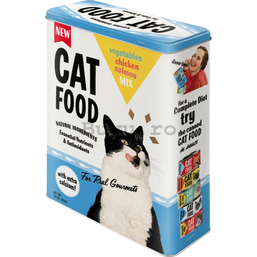 Cutie metalică XL - Cat Food