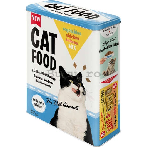 Cutie metalică XL - Cat Food
