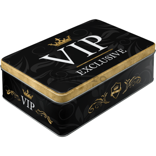 Cutie metalică plată - VIP Exclusive