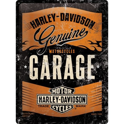 Placă metalică - Harley-Davidson Garage (Special Edition)