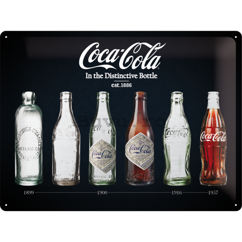 Placă metalică - Coca-Coca lahve (Special Edition)